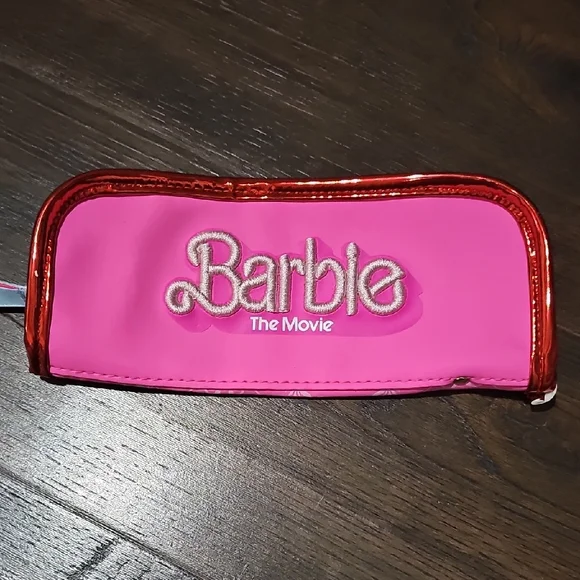 Barbie The Movie Pink Cosmetic Bag - Picture 1 of 3